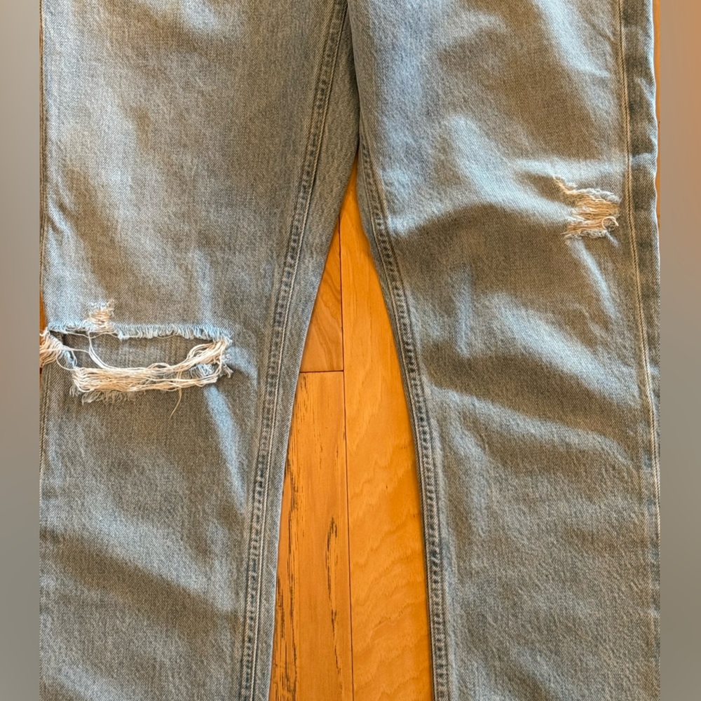 Agolde Riley Button-Fly Jeans - Picture 3 of 5